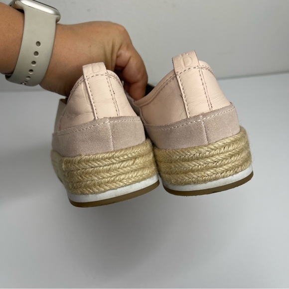 ED Ellen DeGeneres Platform Espadrilles Garance Pink Champagne Size 7.5 Barbie - Picture 15 of 16